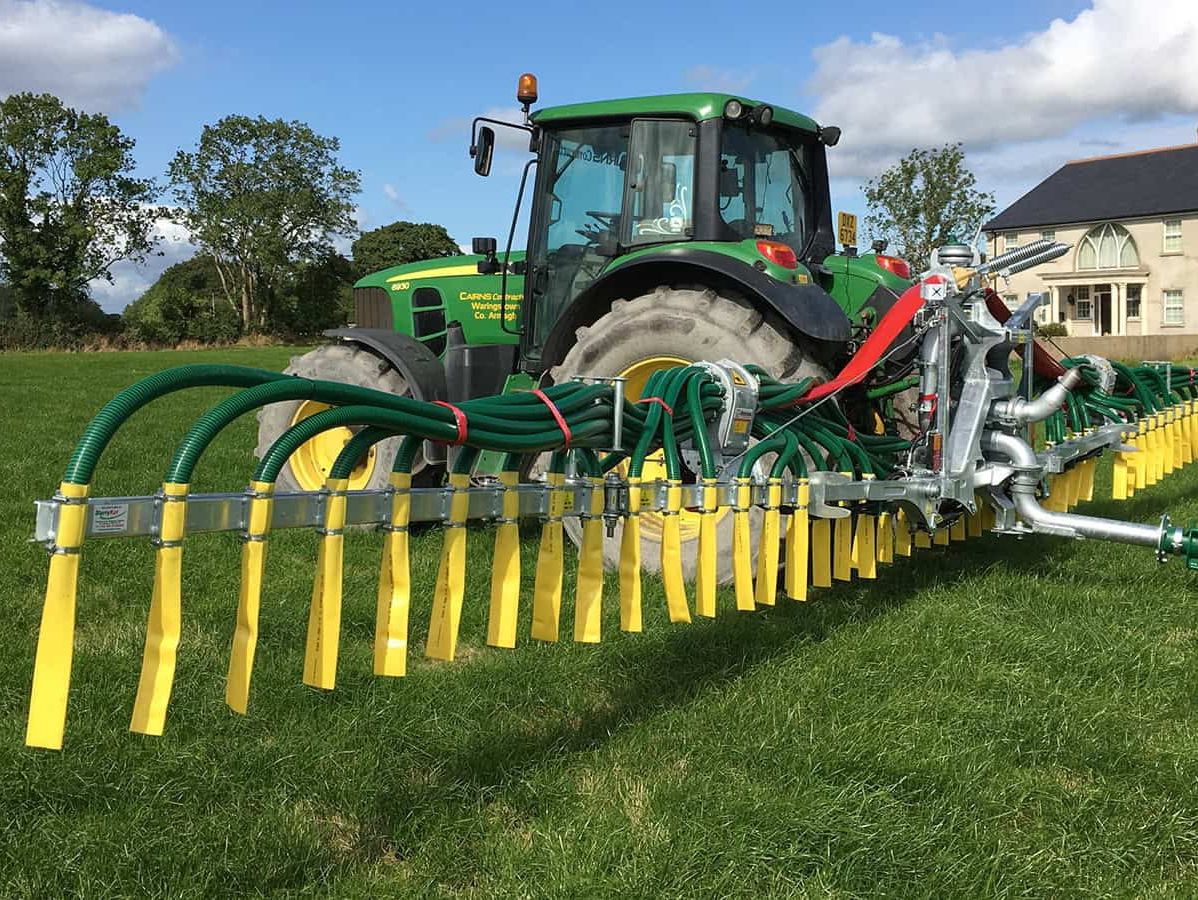 SlurryKat spreder på traktor